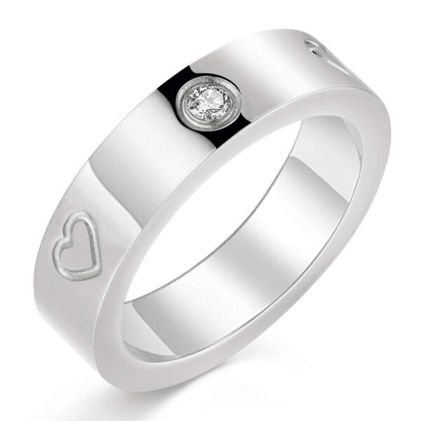 Rose Stainless Steel Ring